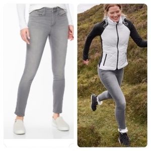 Athleta | Sculptek Gray Wash Skinny Fitted Jeans